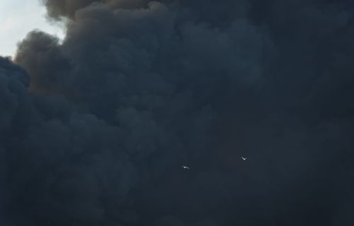 Rook enorme brand Moerdijk heeft Zeeland met rust gelaten